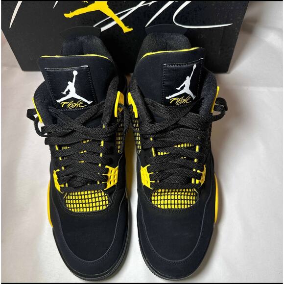 Size 11 - Nike Air Jordan 4 Retro Thunder 2023 Men\'s Shoes Ships Now main image 5
